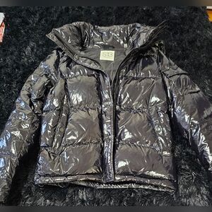 Women's Black Puffer Coat